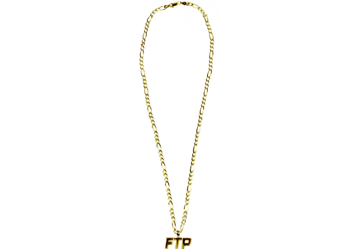 FTP Plated Micro Logo Chain Gold