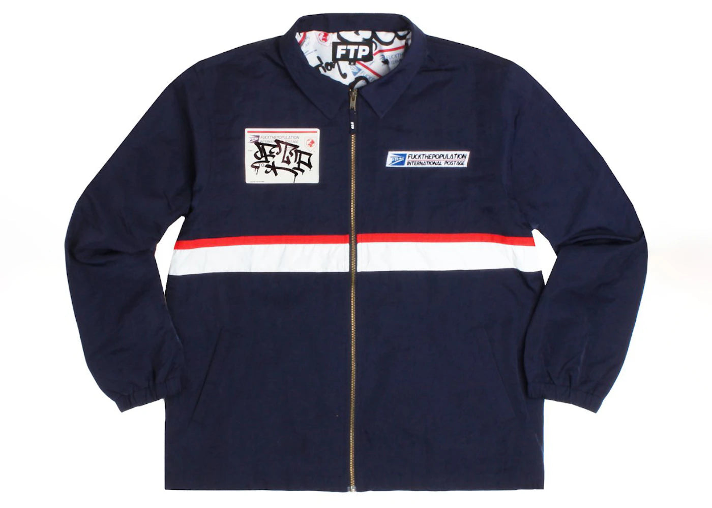 FTP Postal Coach Jacket Navy