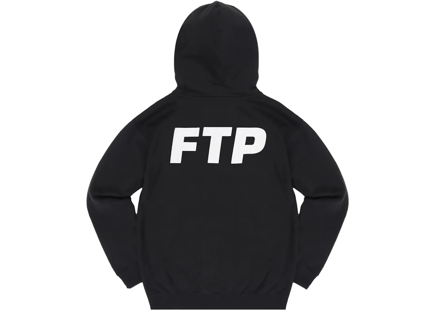 FTP Puff Print Logo Pullover Black