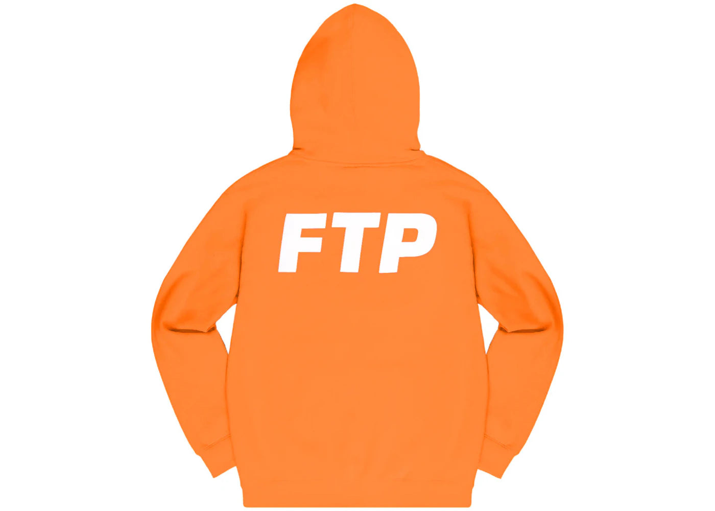 FTP Puff Print Logo Pullover Orange