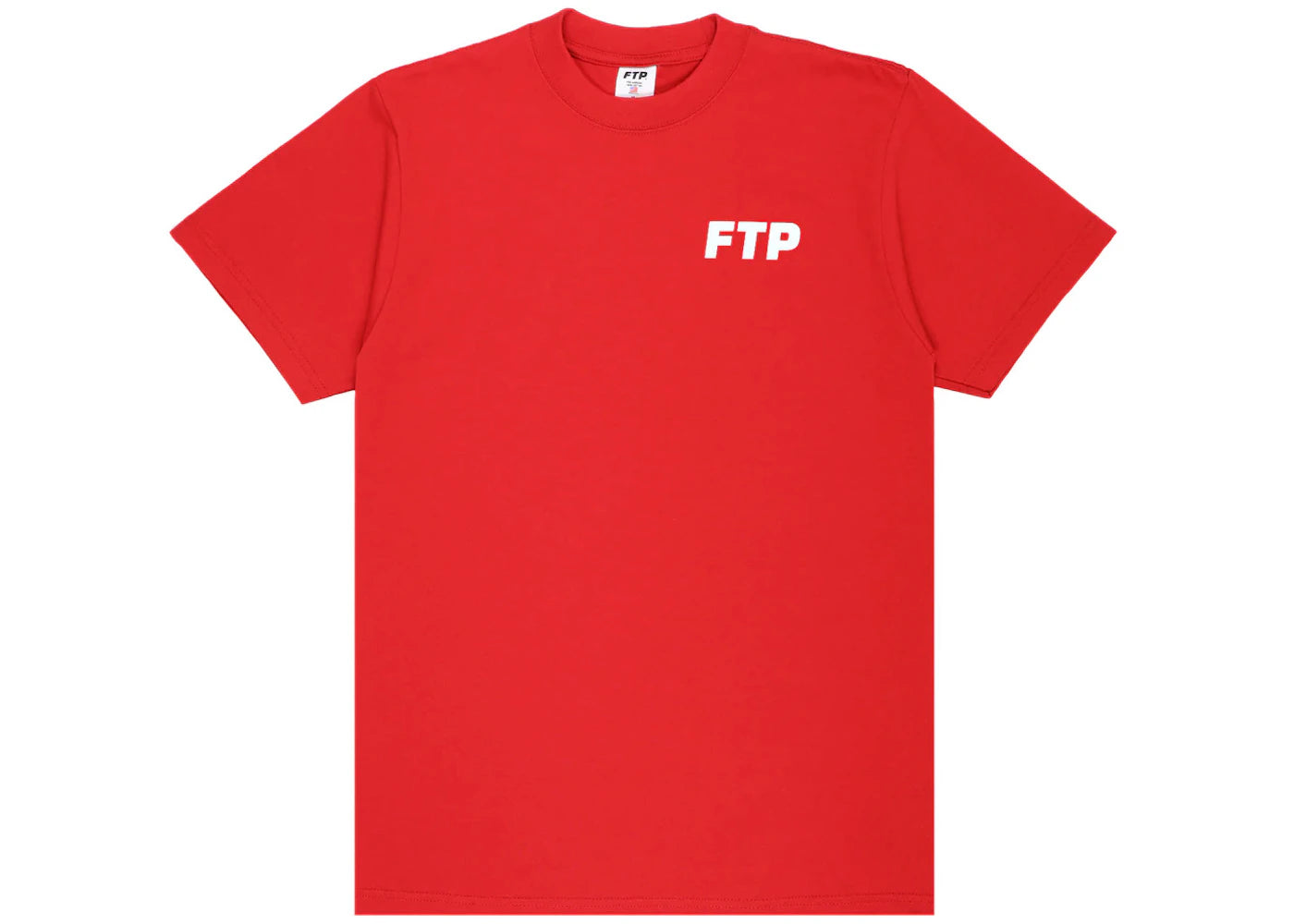 FTP Puff Print Logo Tee Red