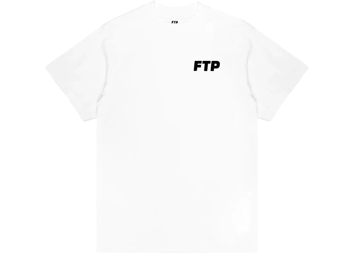 FTP Puff Print Logo Tee White