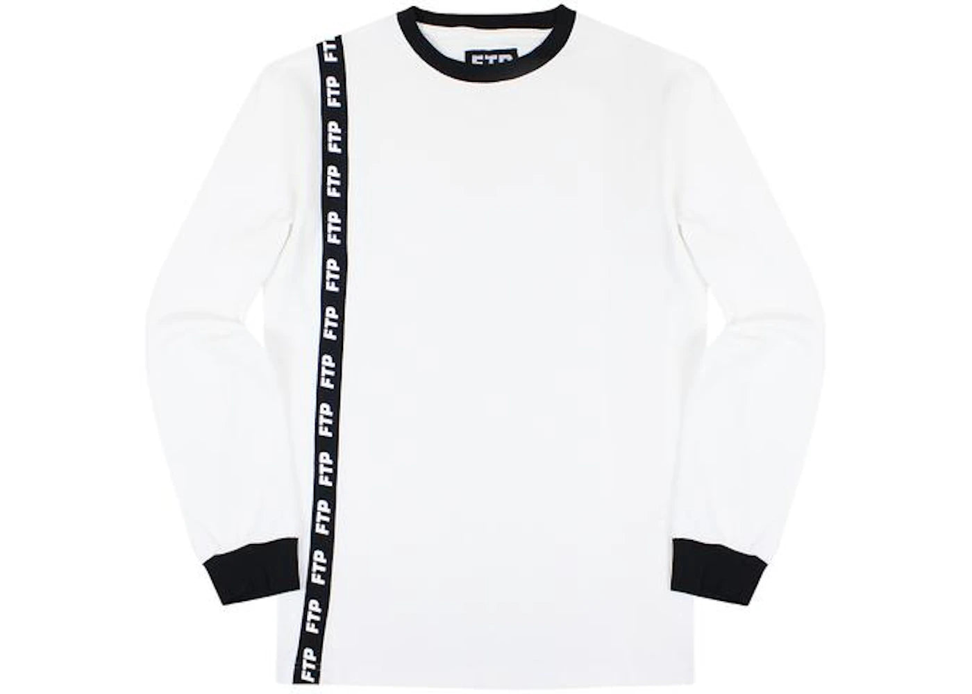 FTP Repeat Logo Thermal T-Shirt White