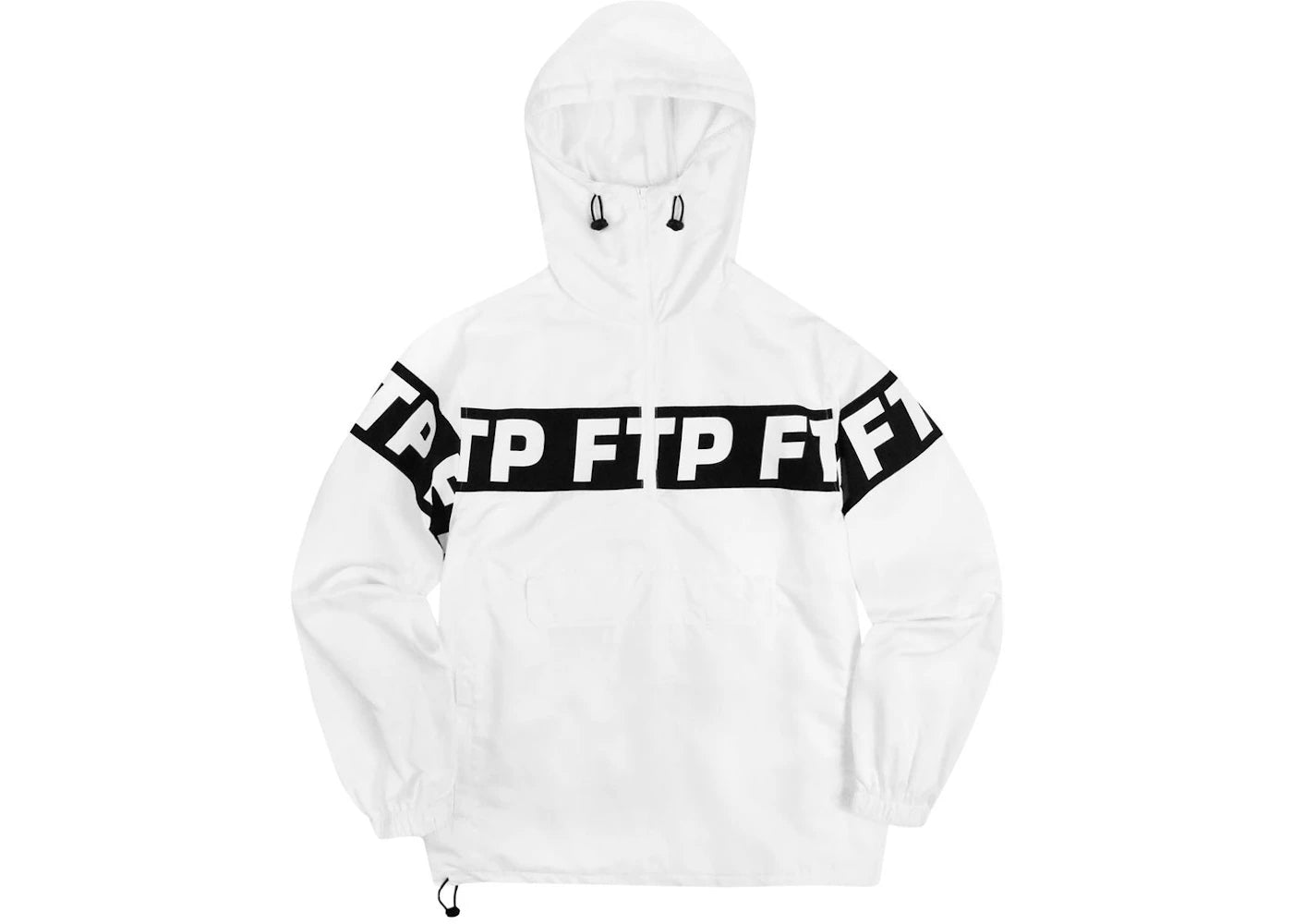 FTP Repeat Waterproof Anorak White