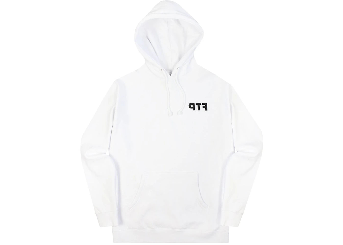 FTP Reverse Logo Pullover White