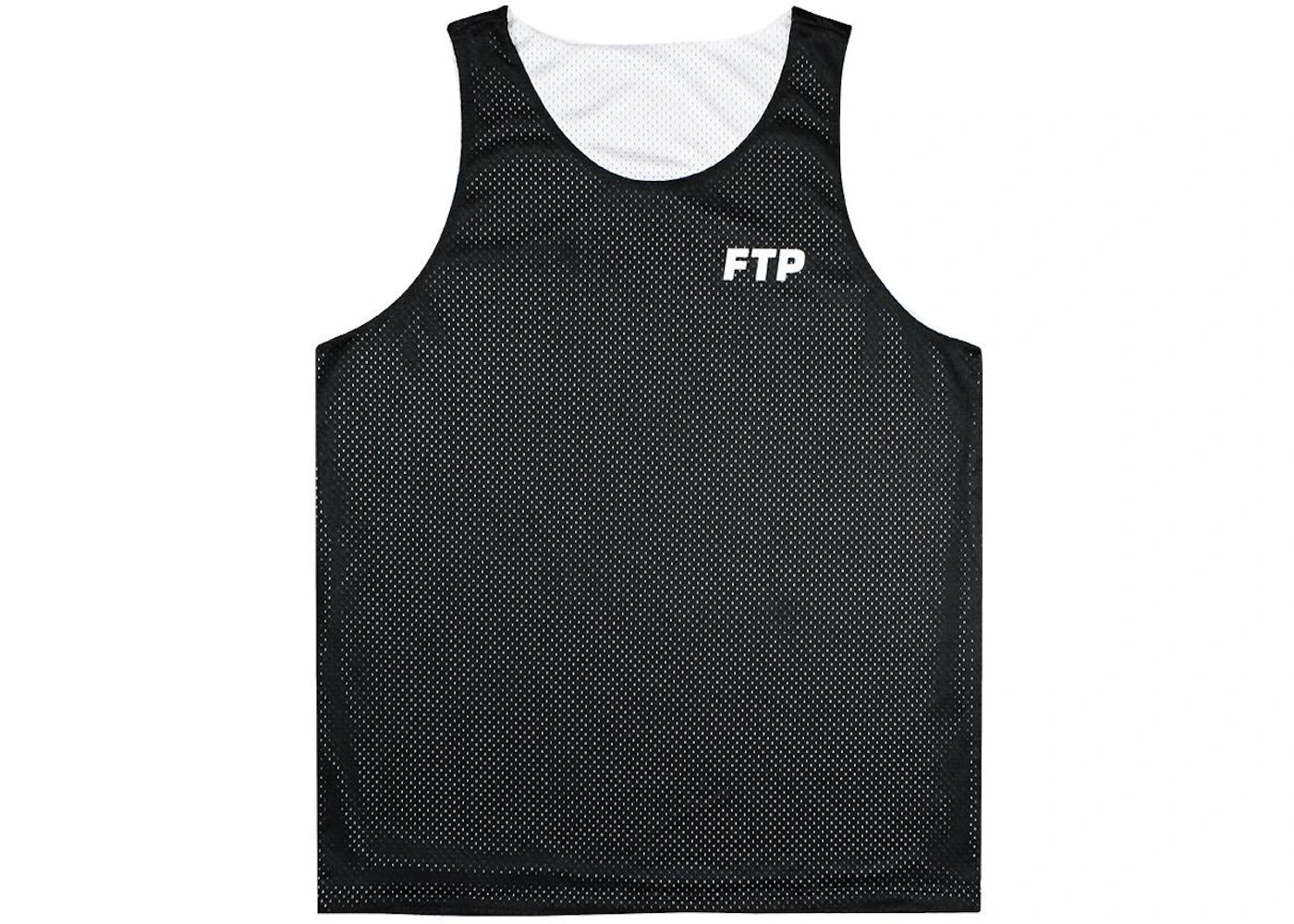 FTP Reversible Mesh Basketball Jersey Black/White