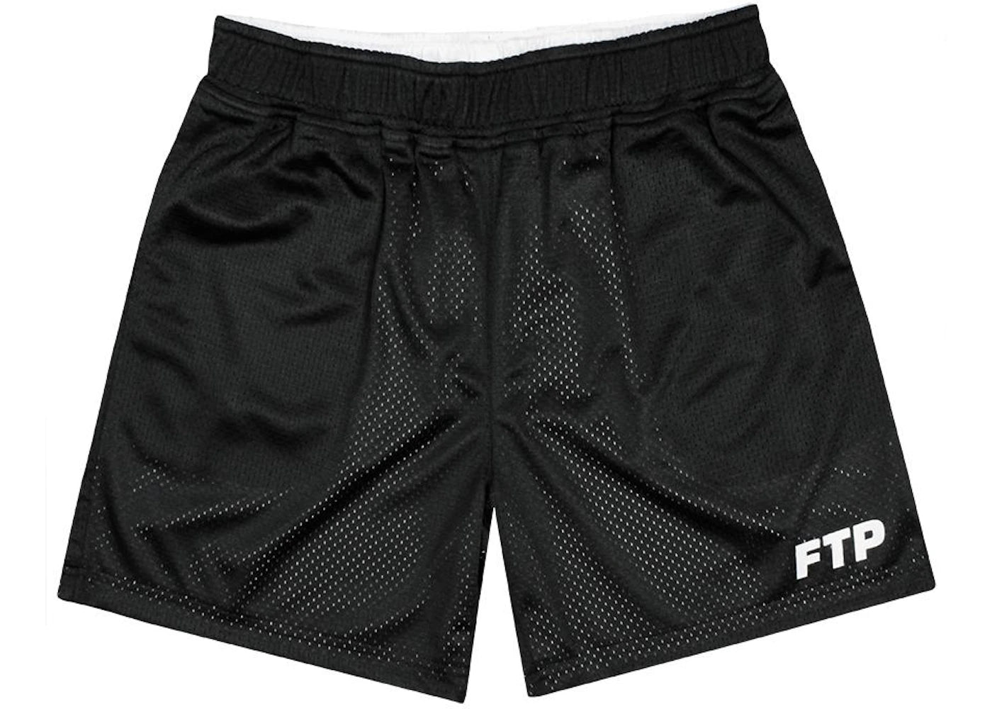 FTP Reversible Mesh Basketball Shorts Black/White