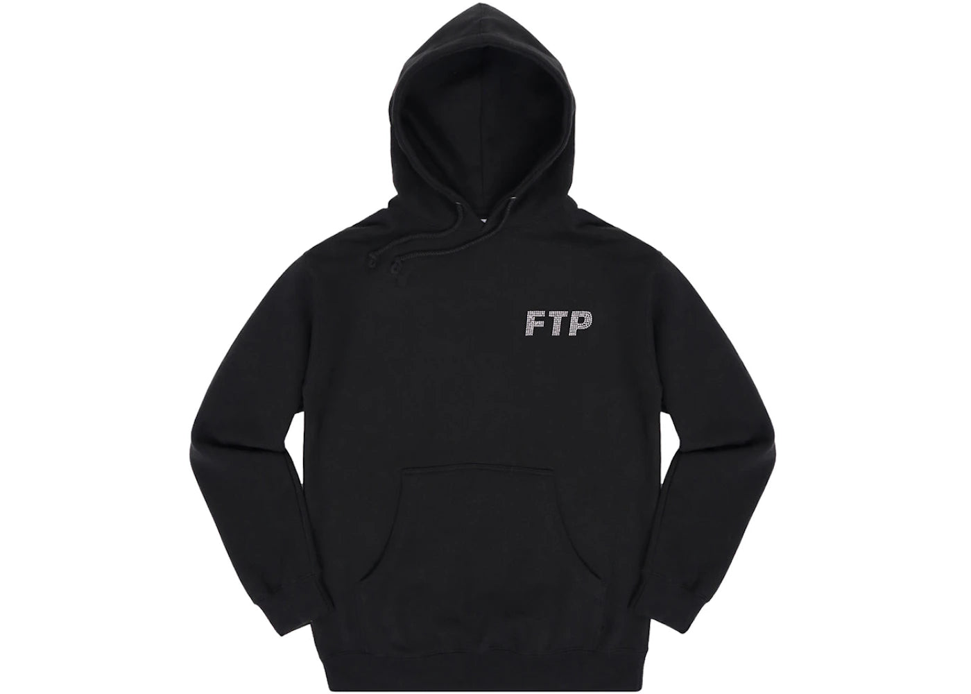 FTP Rhinestone Logo Pullover Black