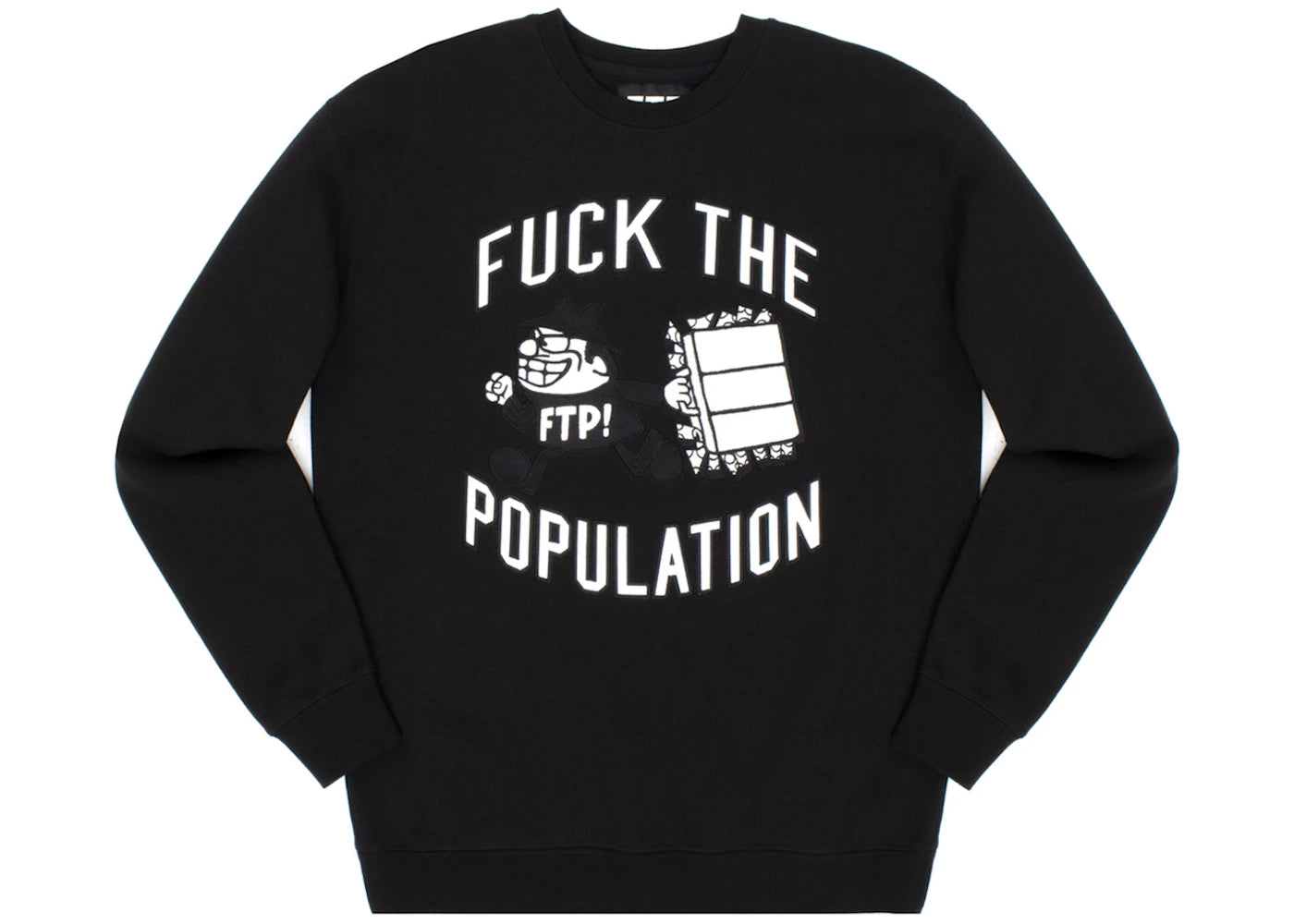 FTP Robbery Crewneck Black