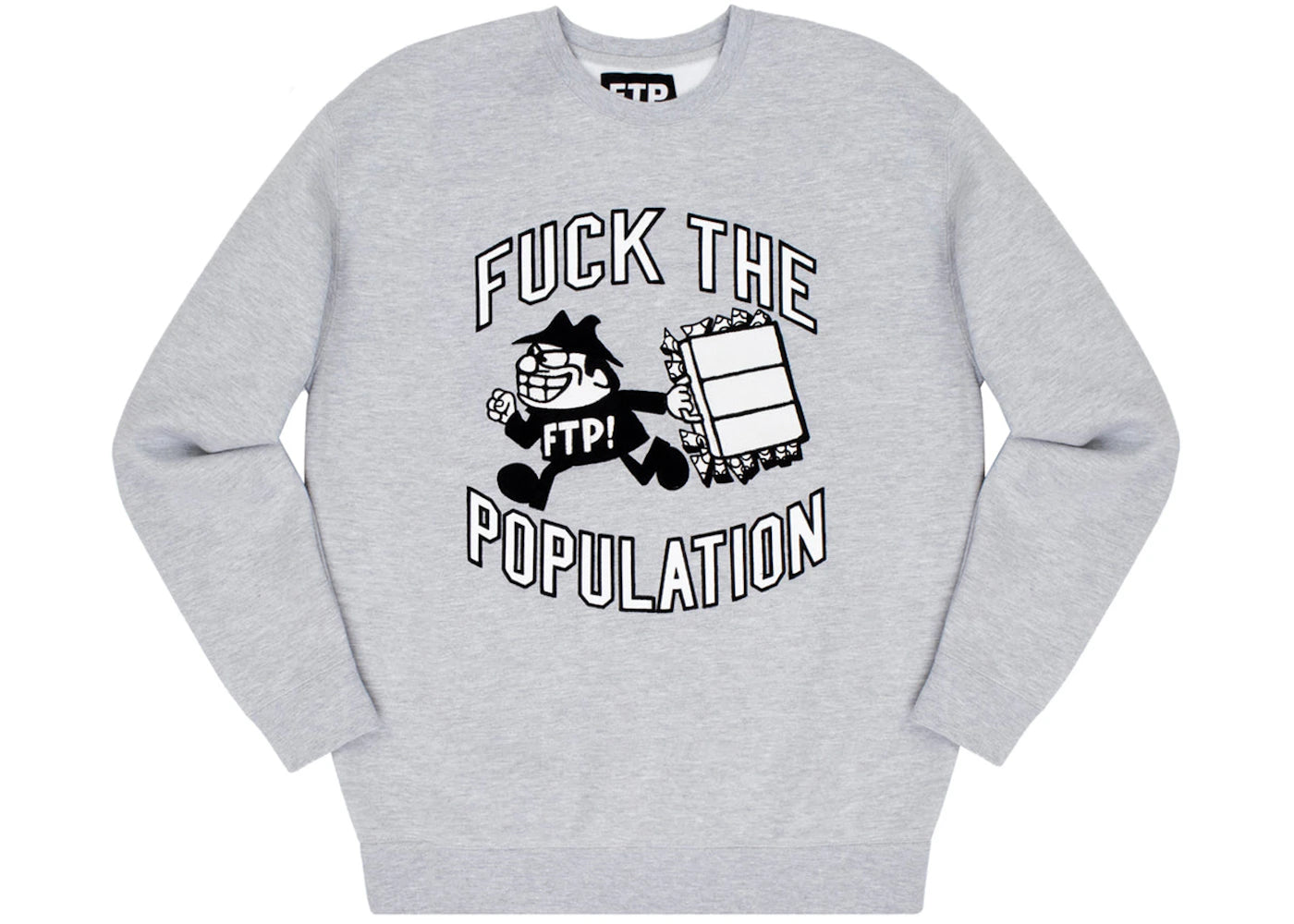 FTP Robbery Crewneck Heather Grey