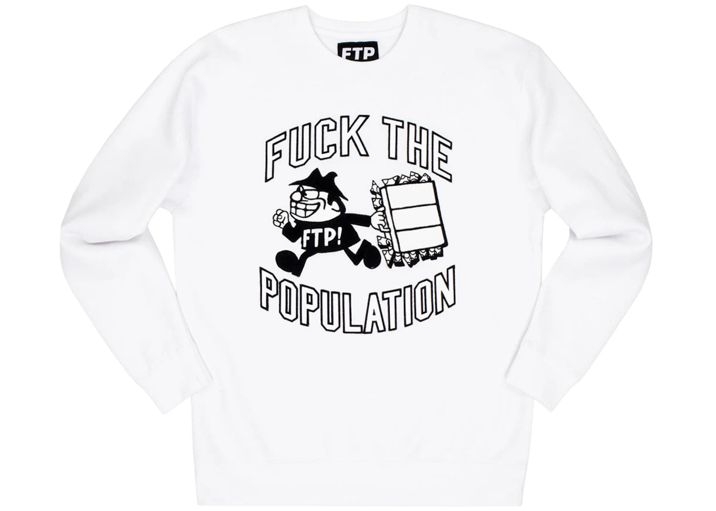 FTP Robbery Crewneck White