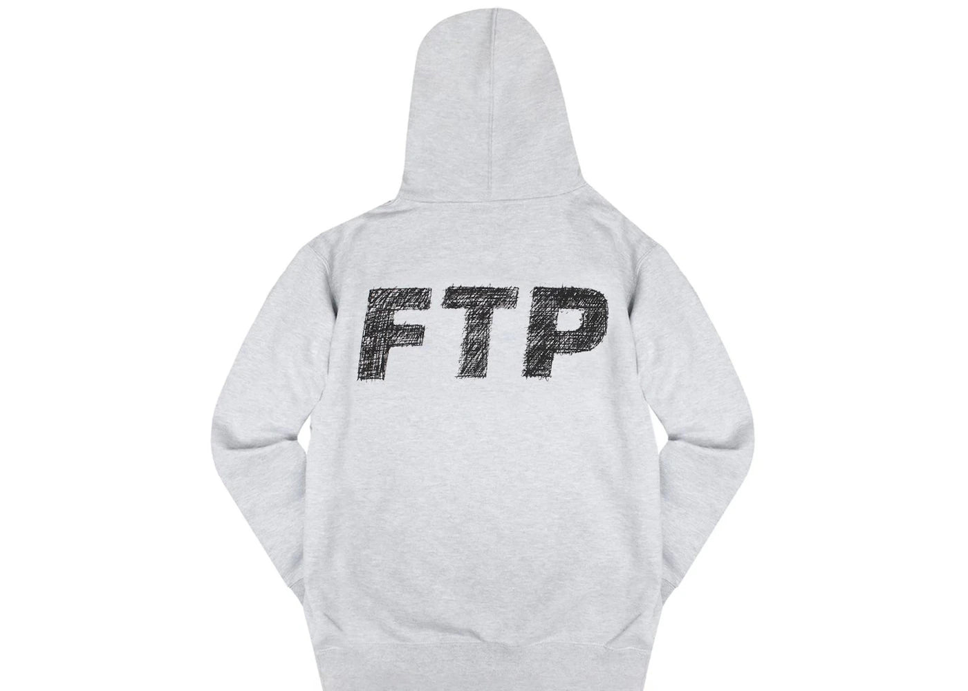 FTP Scribble Logo Pullover Heather Grey