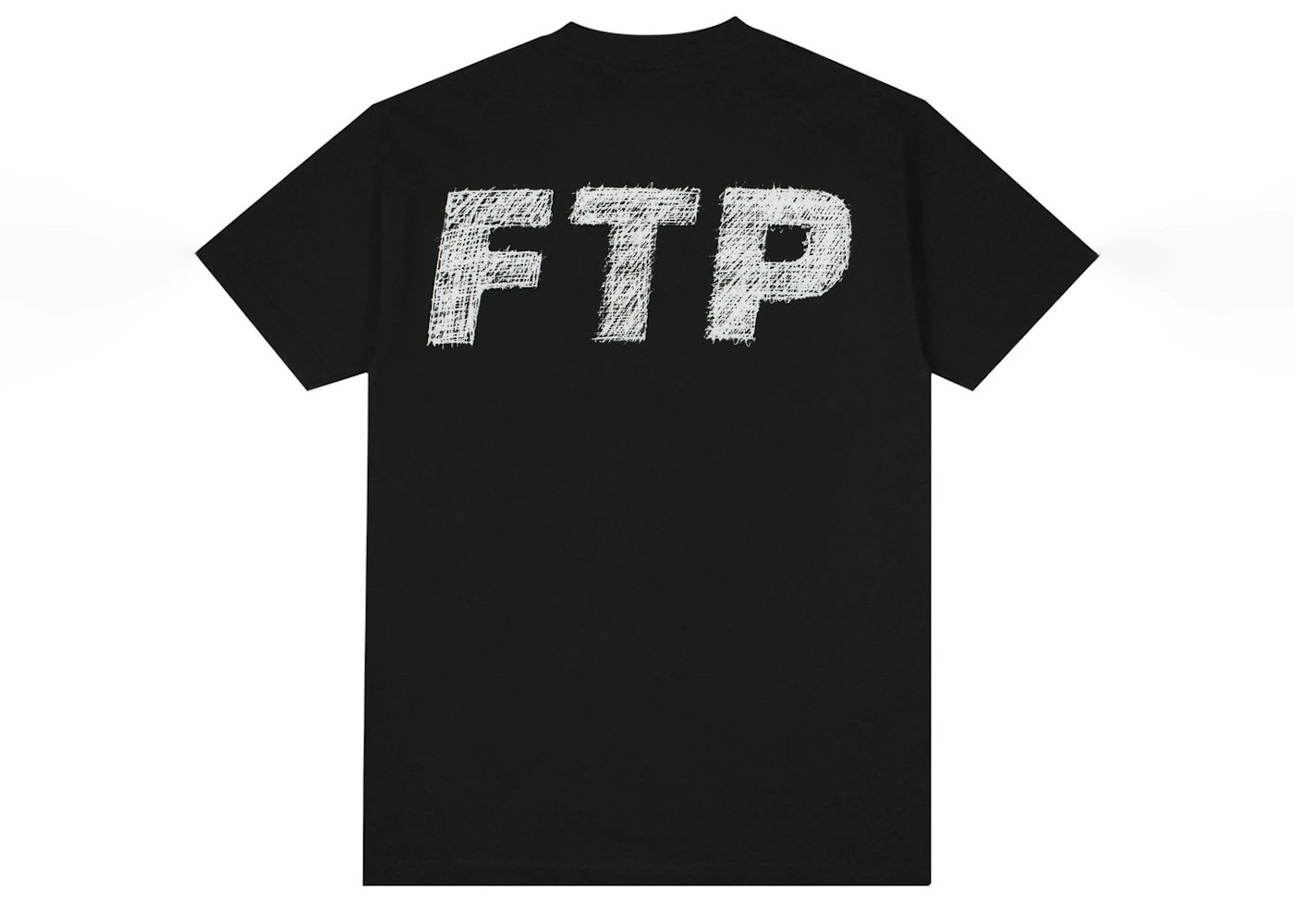 FTP Scribble Logo Tee Black