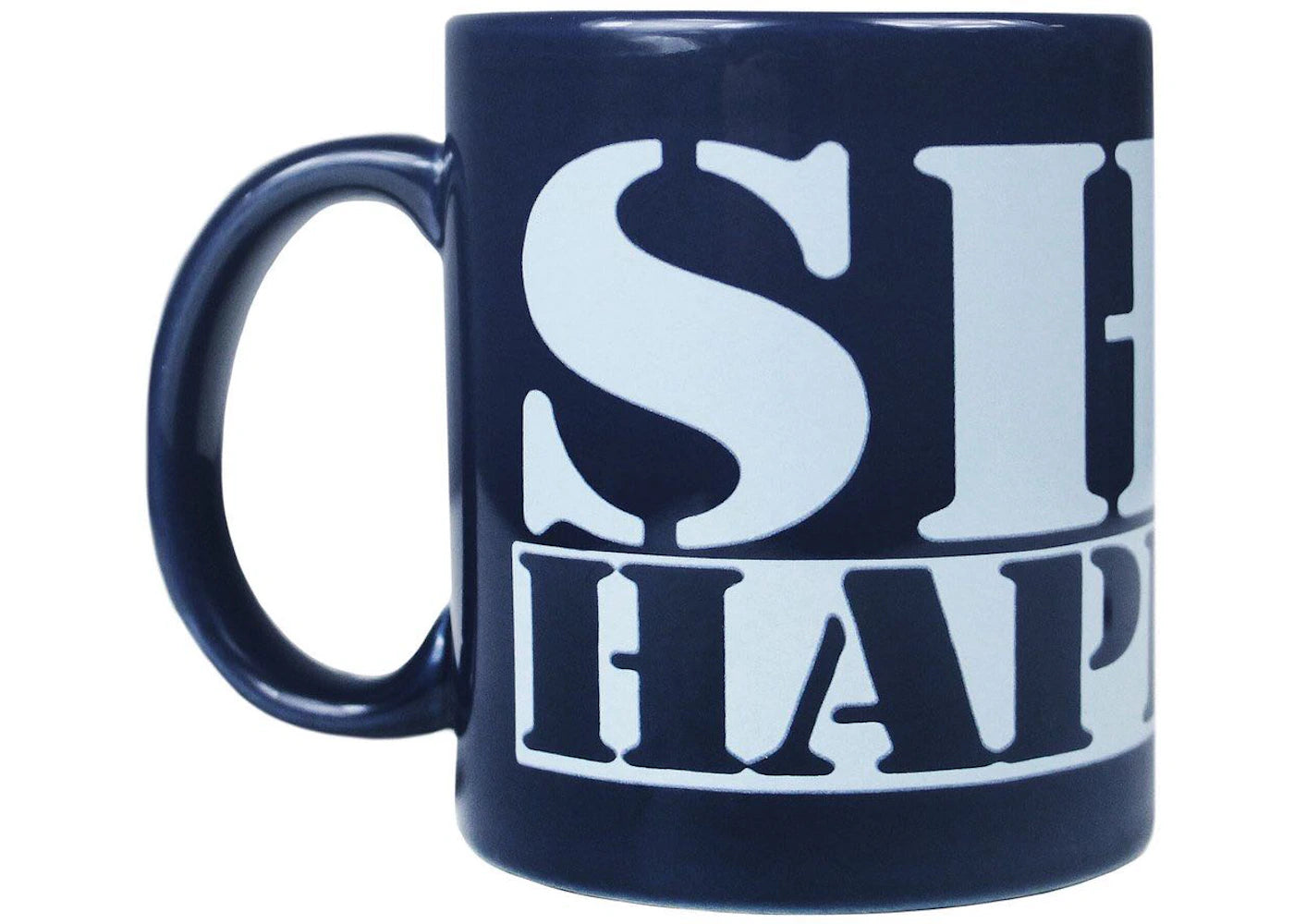 FTP Shit Happens Mug Navy