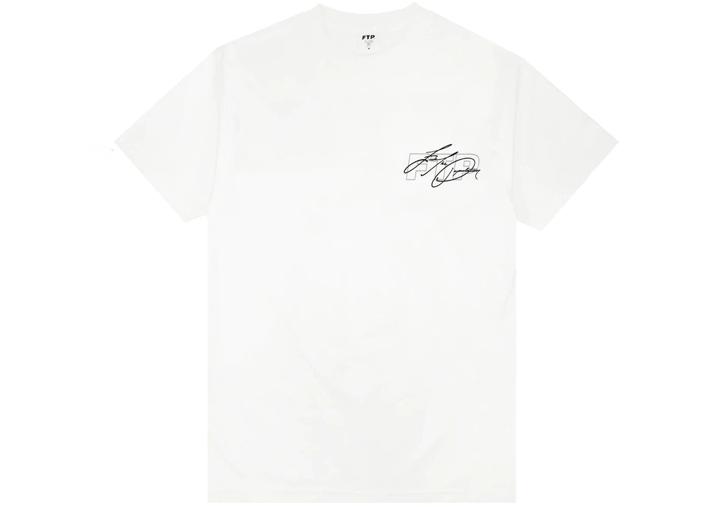 FTP Signature Logo Tee White