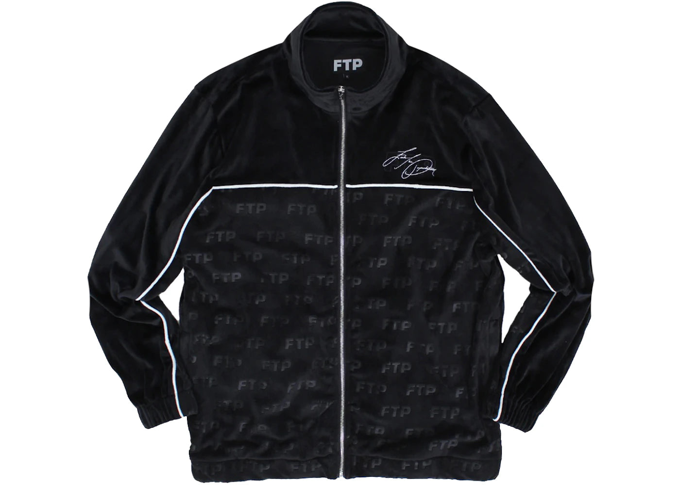 FTP Signature Velour Jacket Black