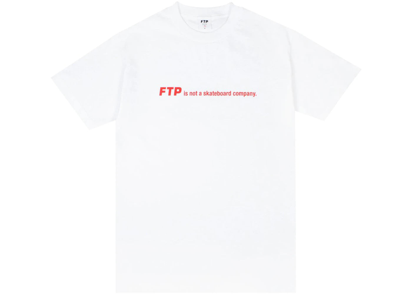 FTP Skateboard Tee White