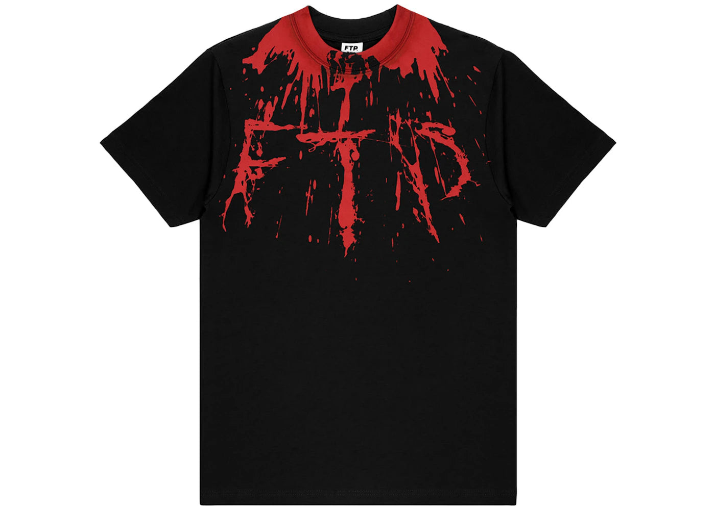 FTP Slit Throat Tee Black