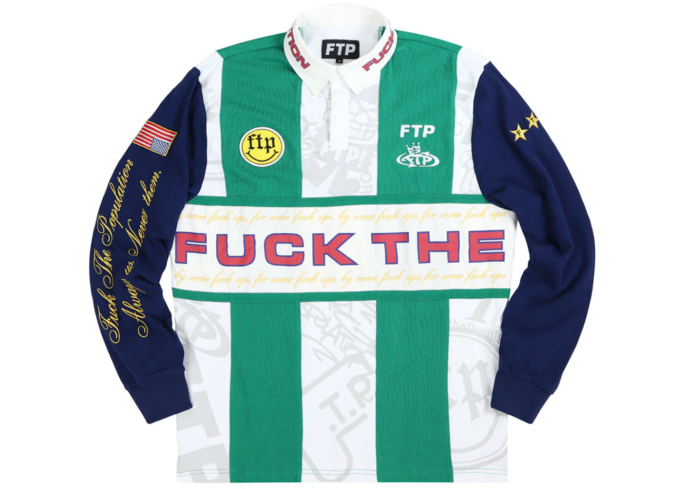 FTP Souvenir Rugby Jersey Green