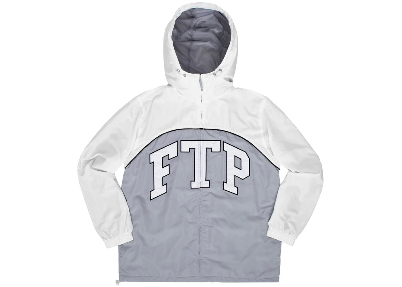 FTP Spell Out Track Jacket Gray