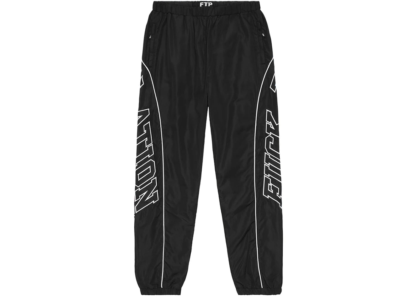 FTP Spell Out Track Pant Black