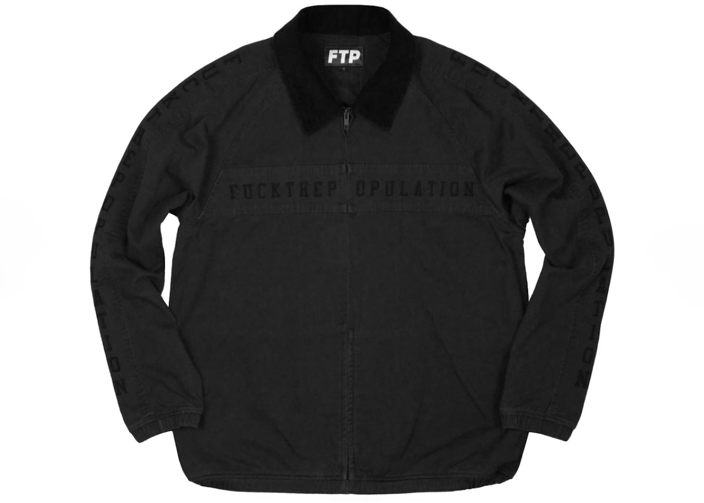 FTP Spell Out Work Jacket Black