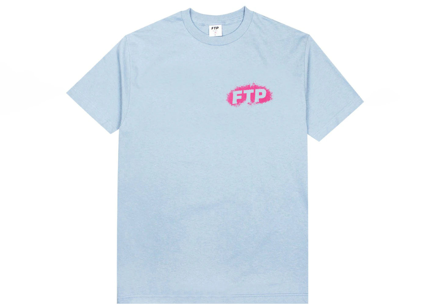 FTP Splatter Logo Tee Carolina Blue