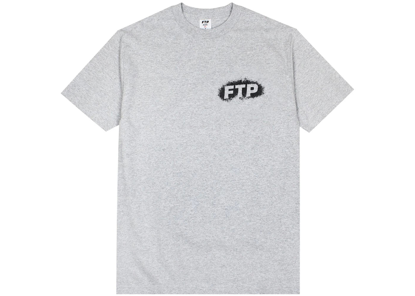 FTP Splatter Logo Tee Heather Gray