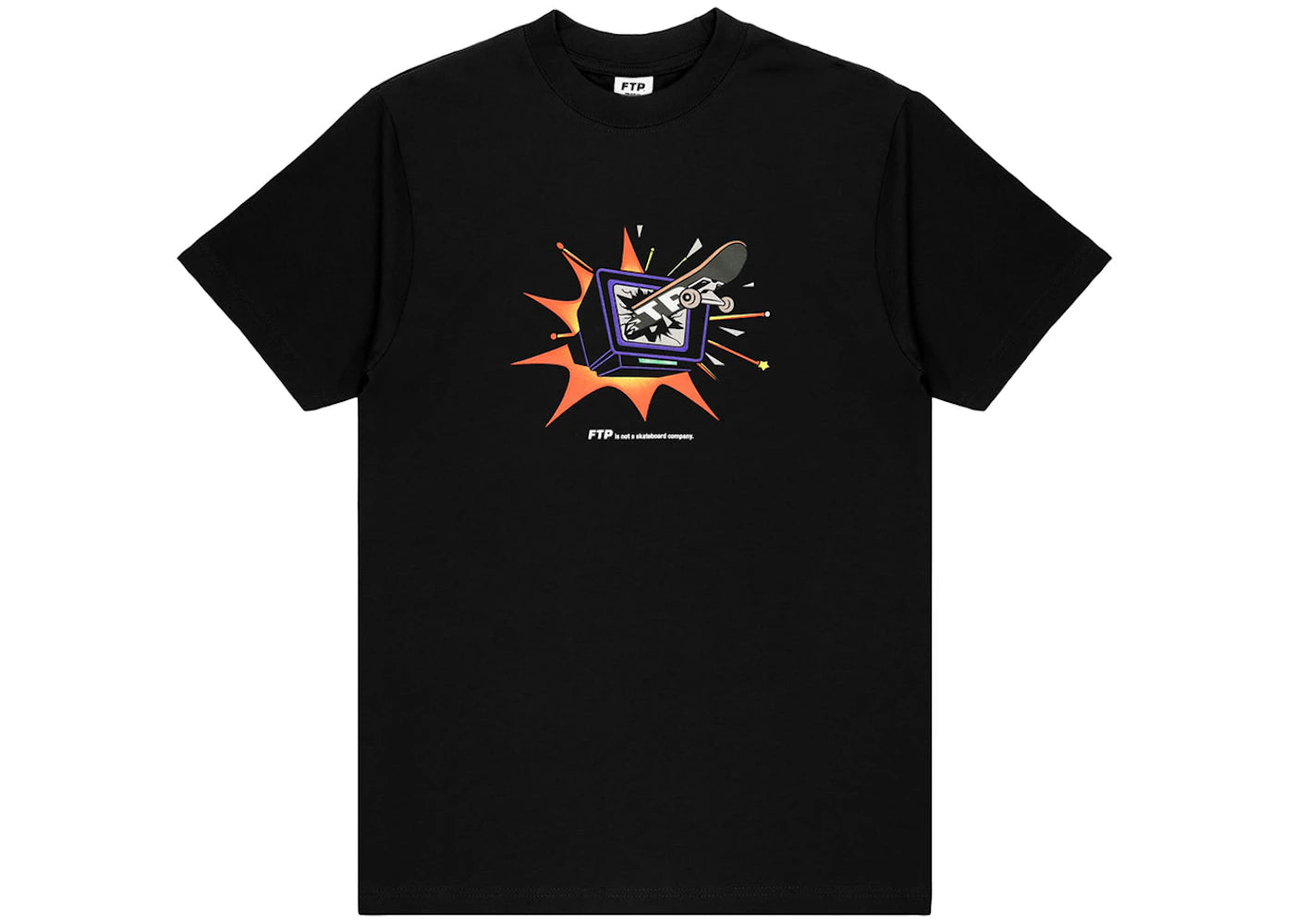 FTP TV Guide Tee Black