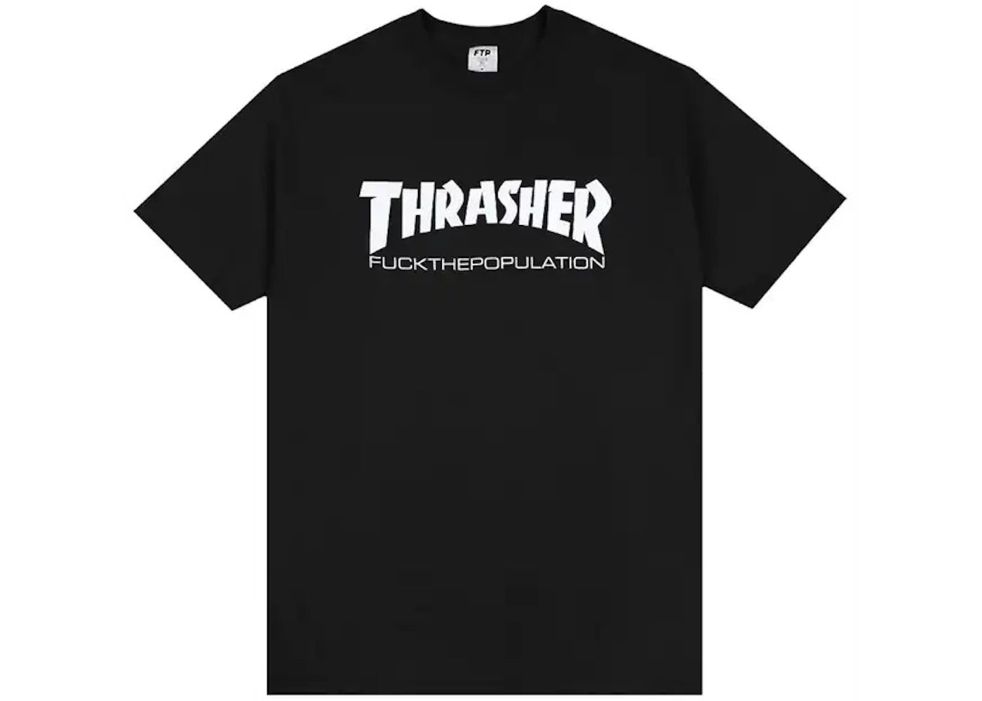 FTP Thrasher Logo Tee Black