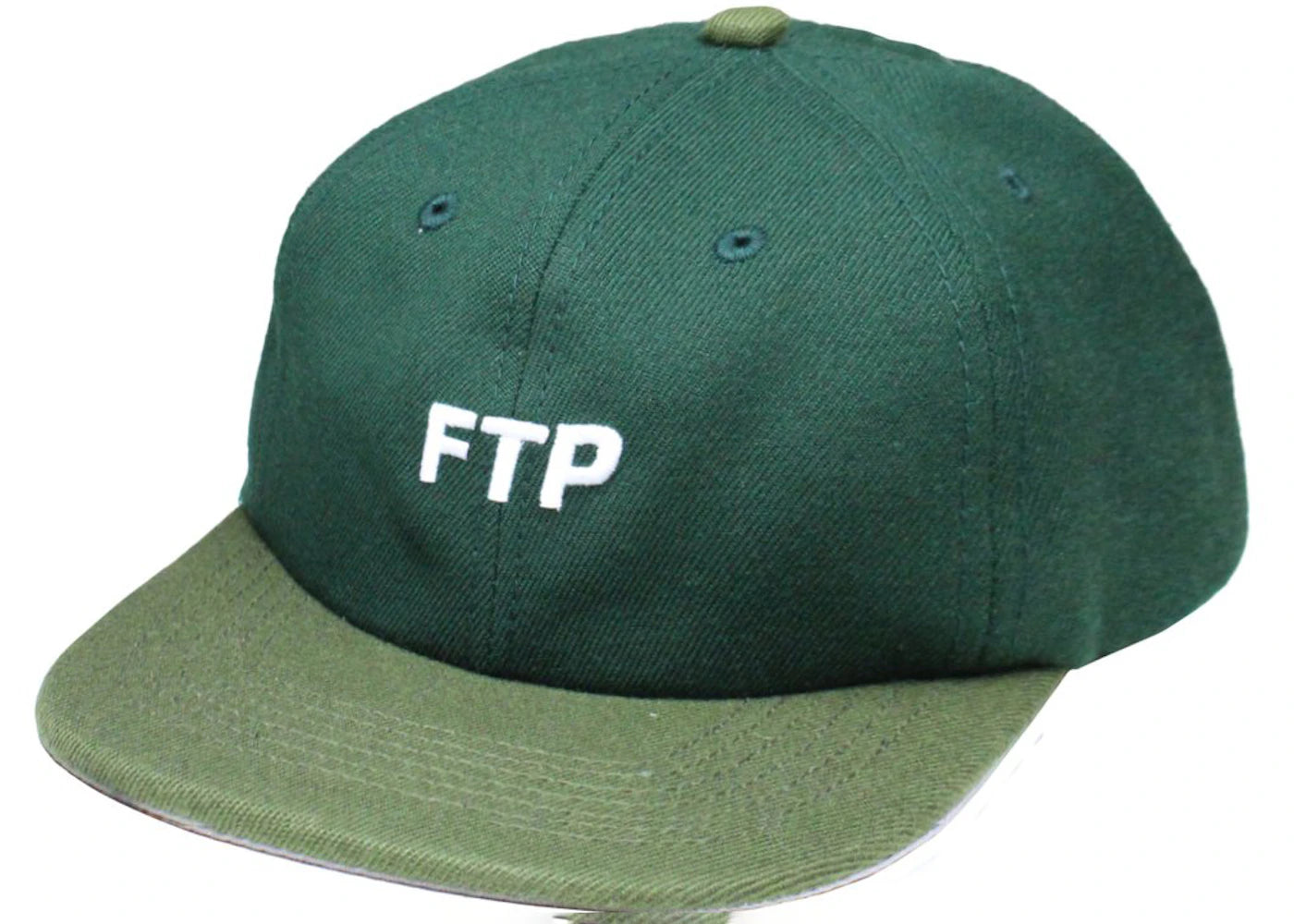 FTP Two Tone Logo 6-Panel Forest Green