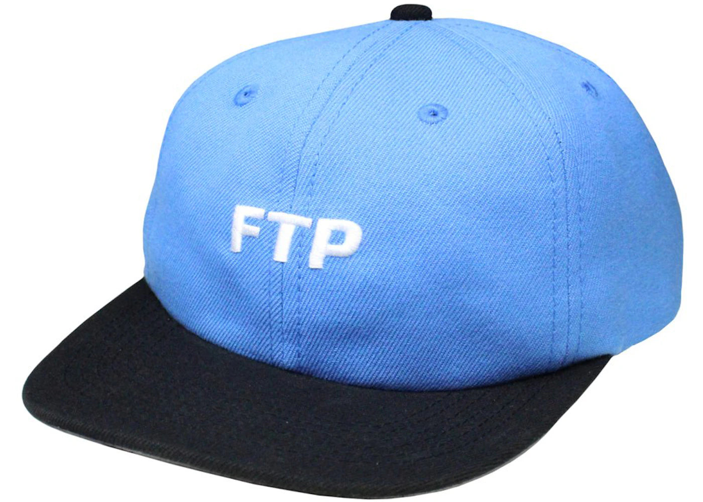 FTP Two Tone Logo 6-Panel Light Blue