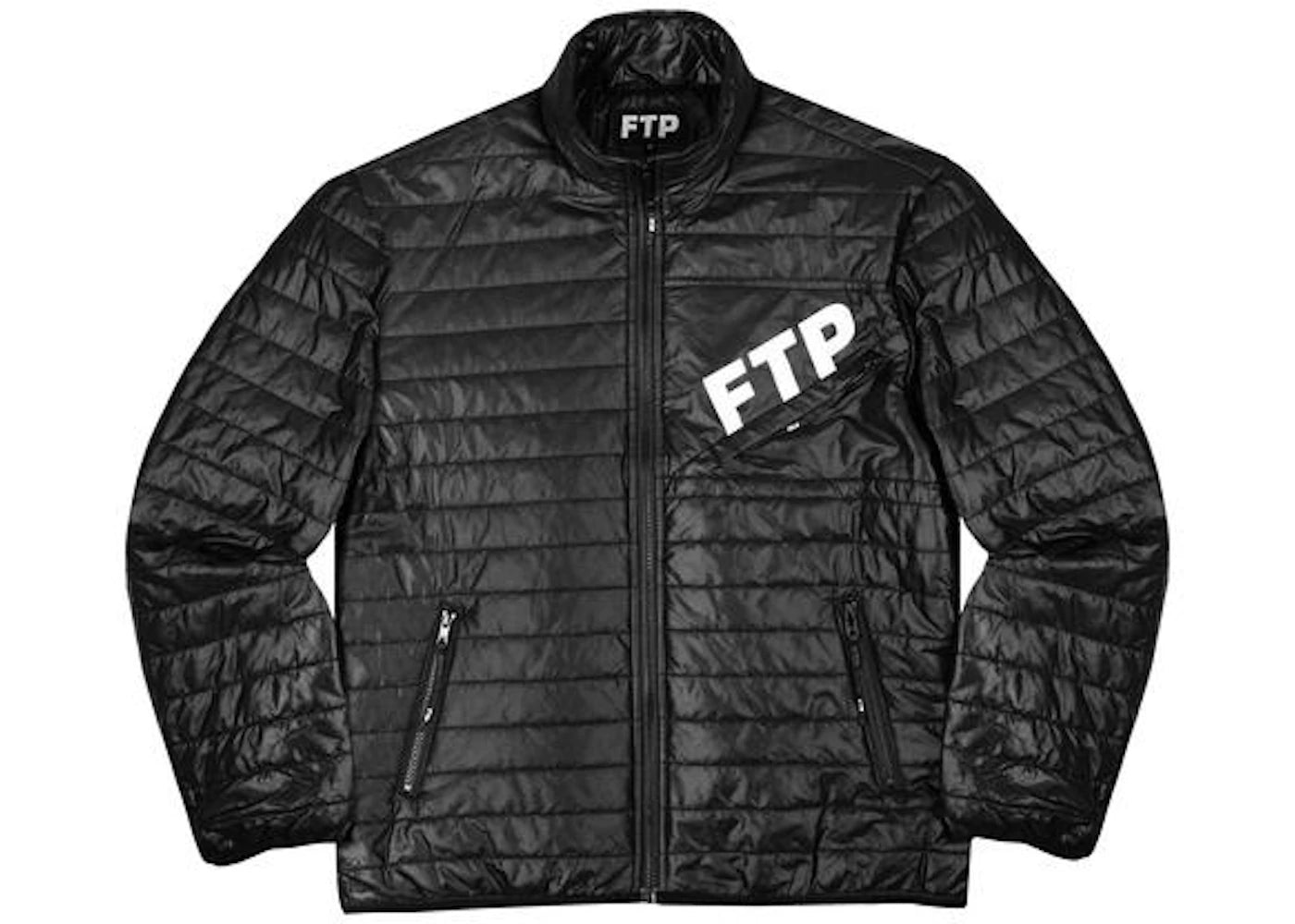 FTP Two Tone Waterproof Down Jacket Black