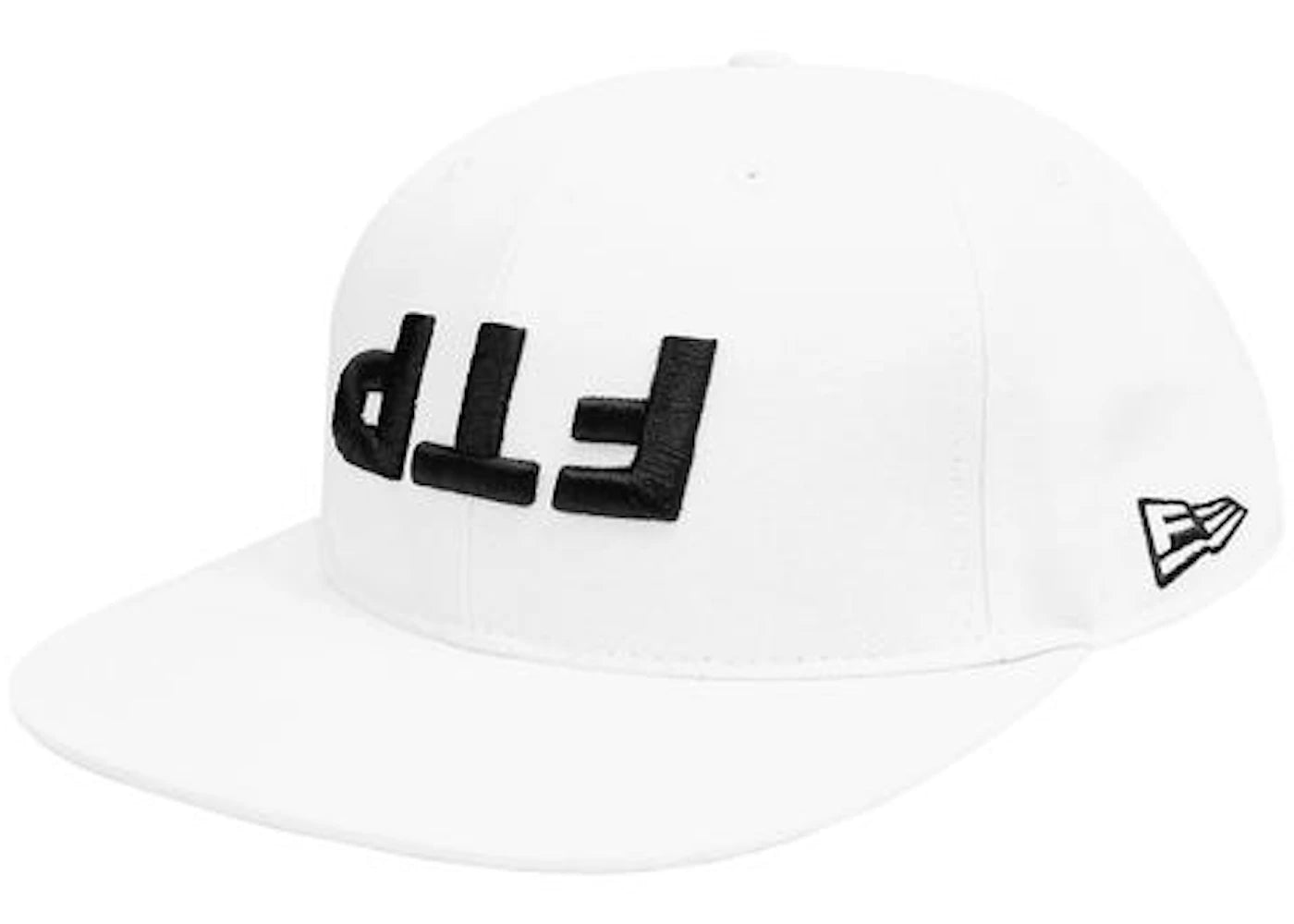 FTP Upside Down Fitted Hat White
