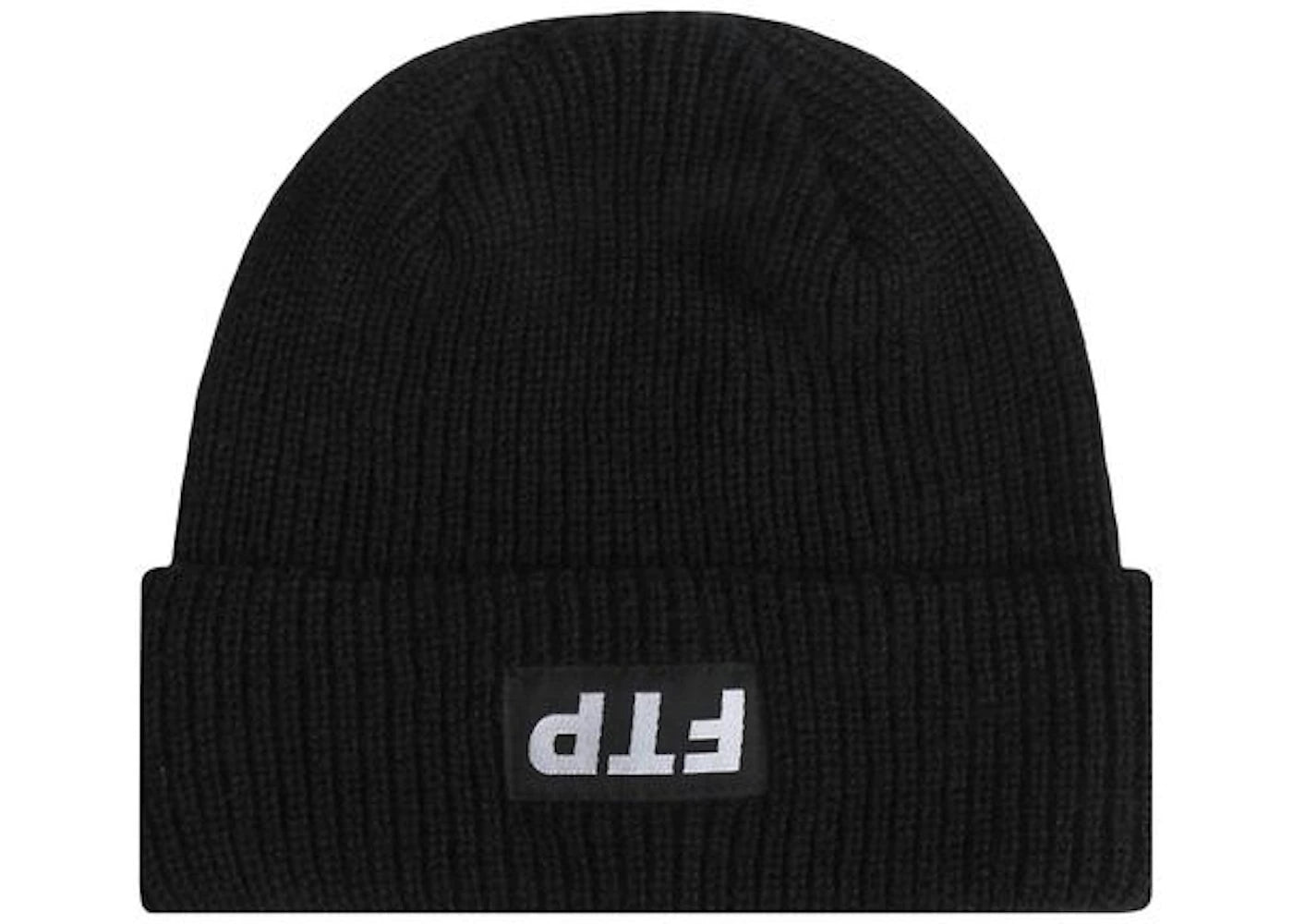 FTP Upside Down Logo Beanie Black