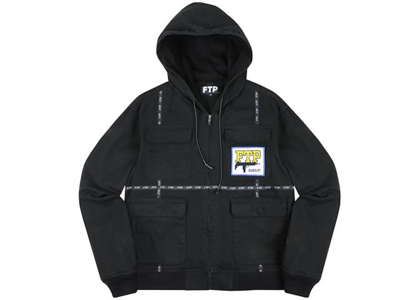 FTP Uzi Tacticle Jacket Black