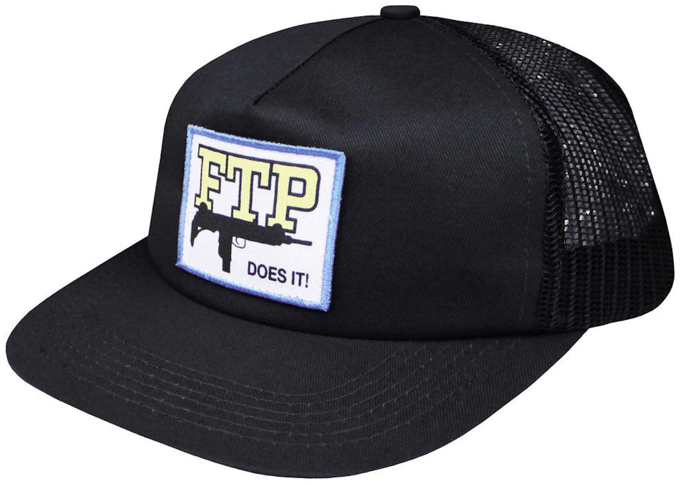 FTP Uzi Trucker Hat Black