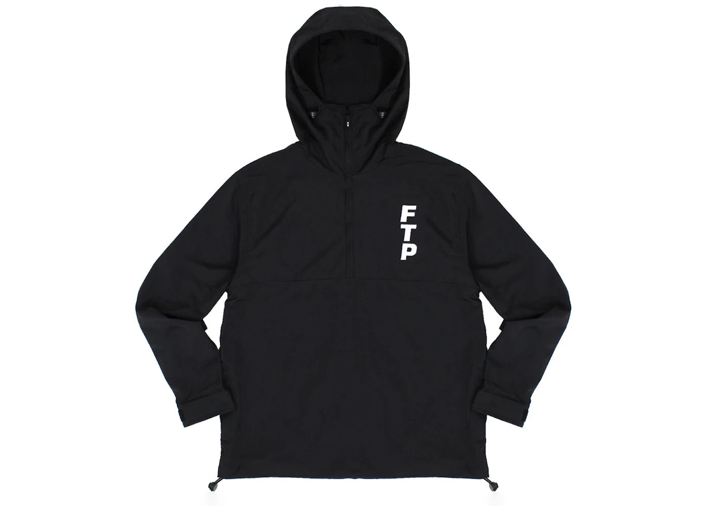 FTP Vertical Logo Anorak Black