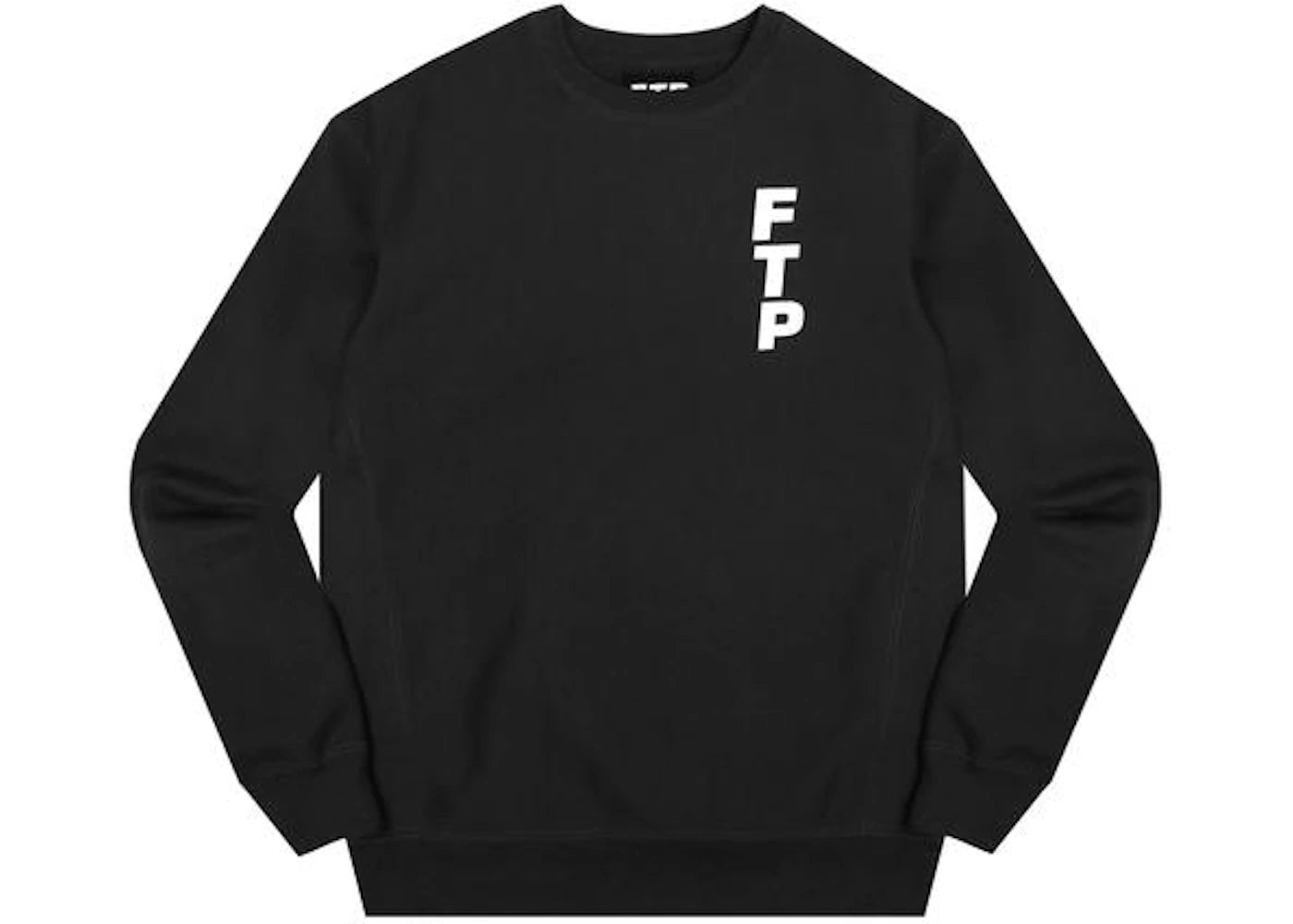 FTP Vertical Logo Crewneck Black