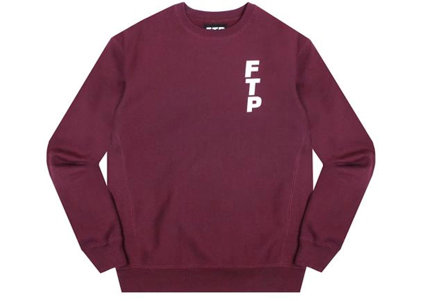 FTP Vertical Logo Crewneck Maroon