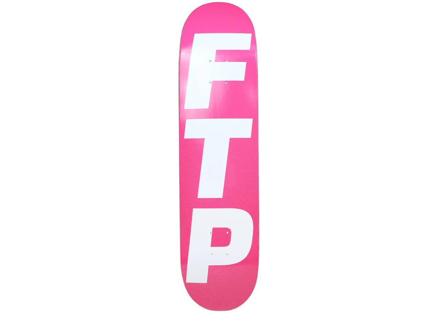 FTP Vertical Logo Skateboard Deck Pink