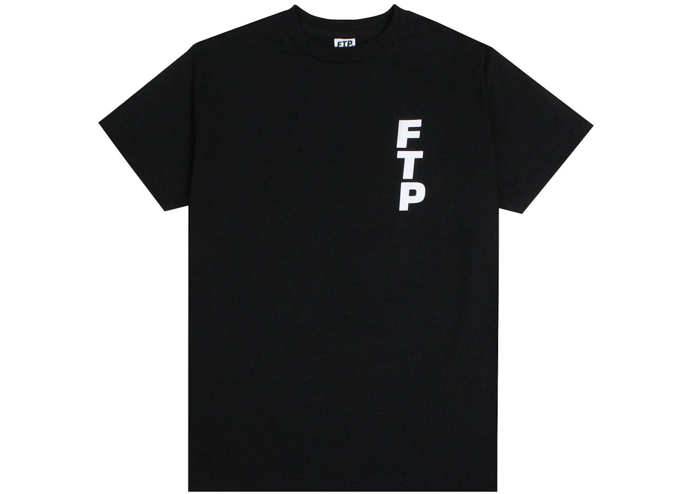 FTP Vertical Logo Tee Black