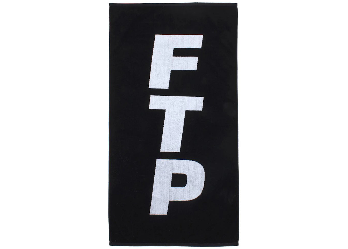 FTP Vertical Logo Towel Black