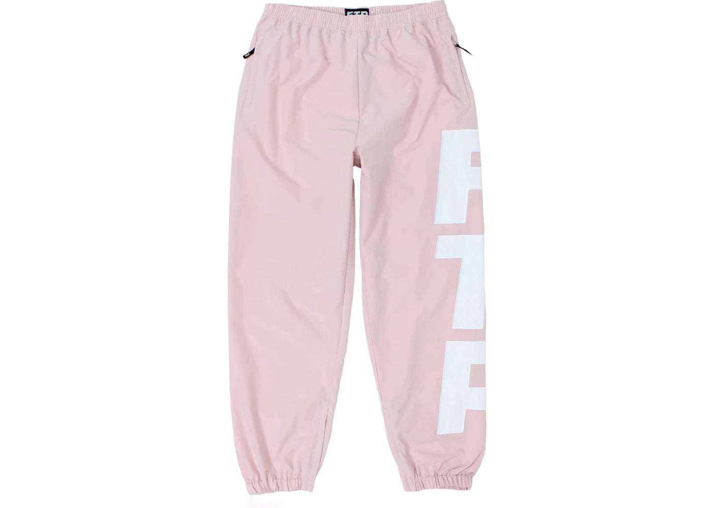 FTP Vertical Logo Track Pant Dusty Pink