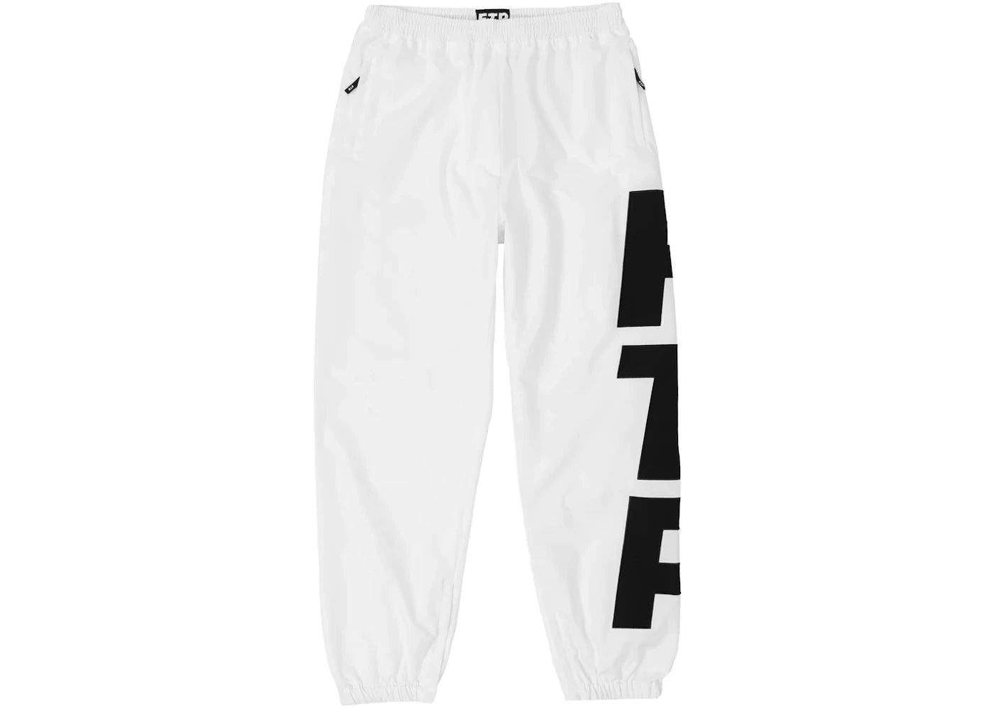 FTP Vertical Logo Track Pant White