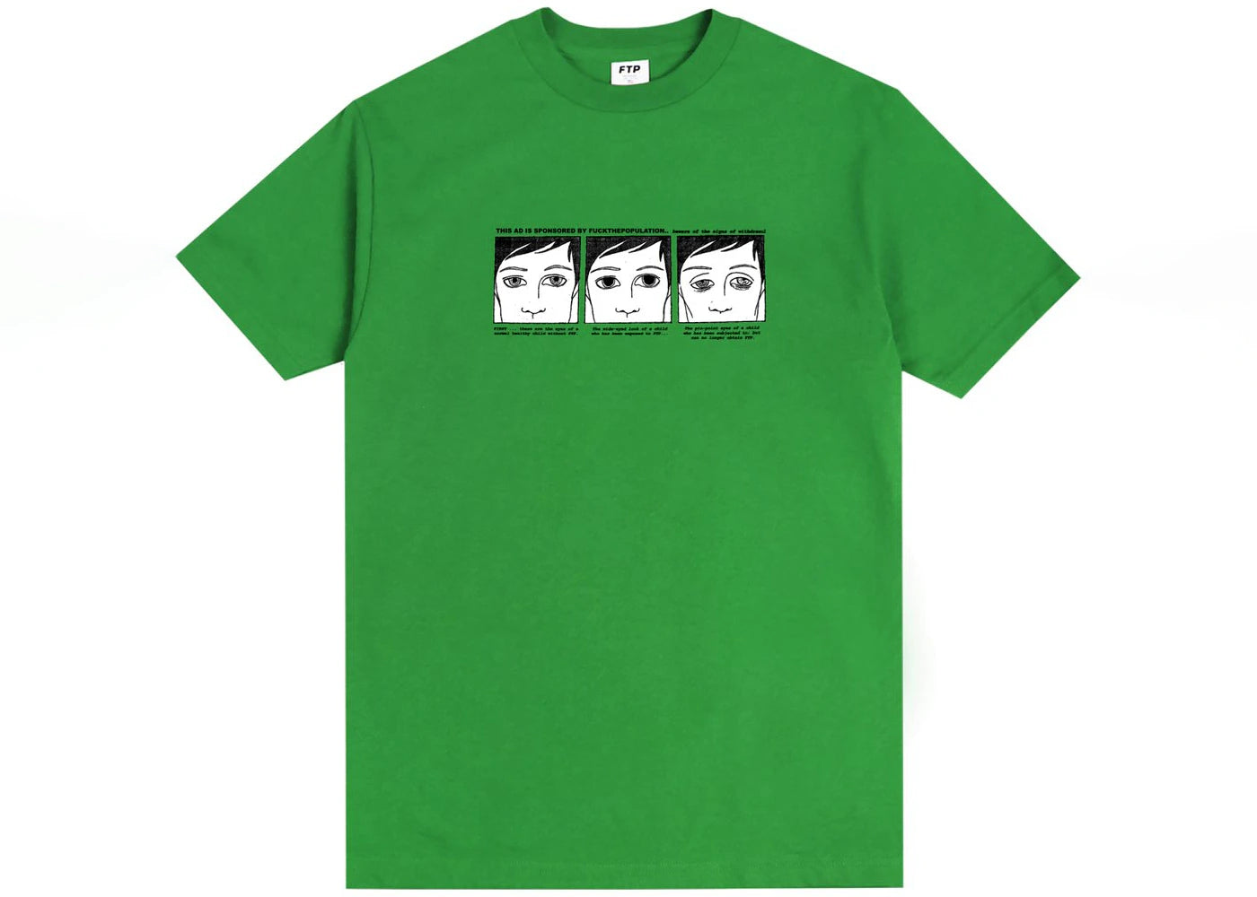 FTP Withdrawal Tee Kelly Green