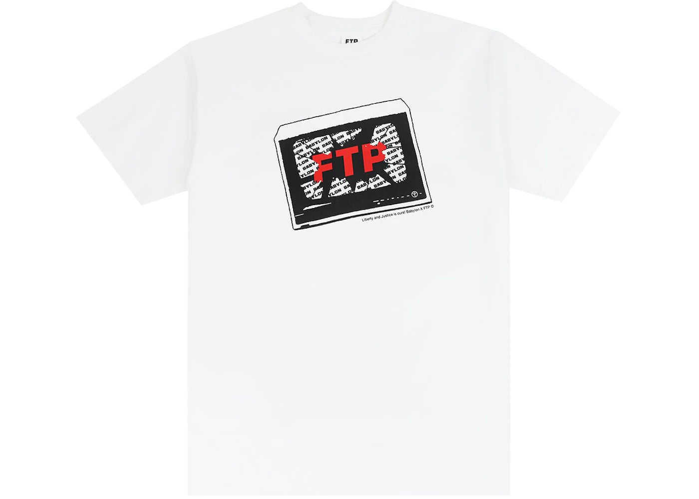 FTP x Babylon Liberty Tee White