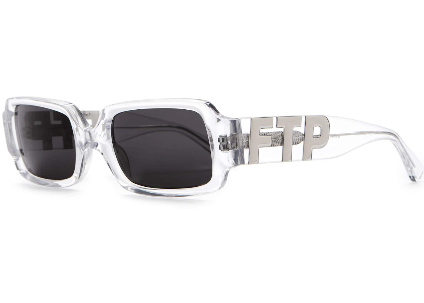 FTP x Crap Eyewear The FTP Square Sunglasses Crystal Bio