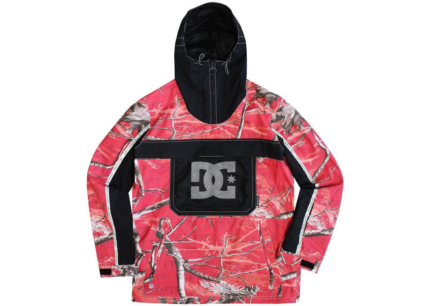 FTP x DC ASAP Anorak Red Camo