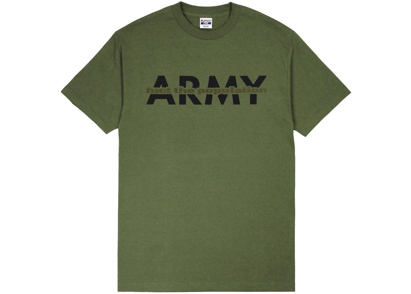 FTP x FUCT Army Tee Military Green